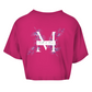 Damen Oversize Crop Top M 1