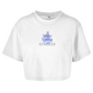 Damen Oversize Crop Top Sunday Running Club