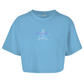 Damen Oversize Crop Top club