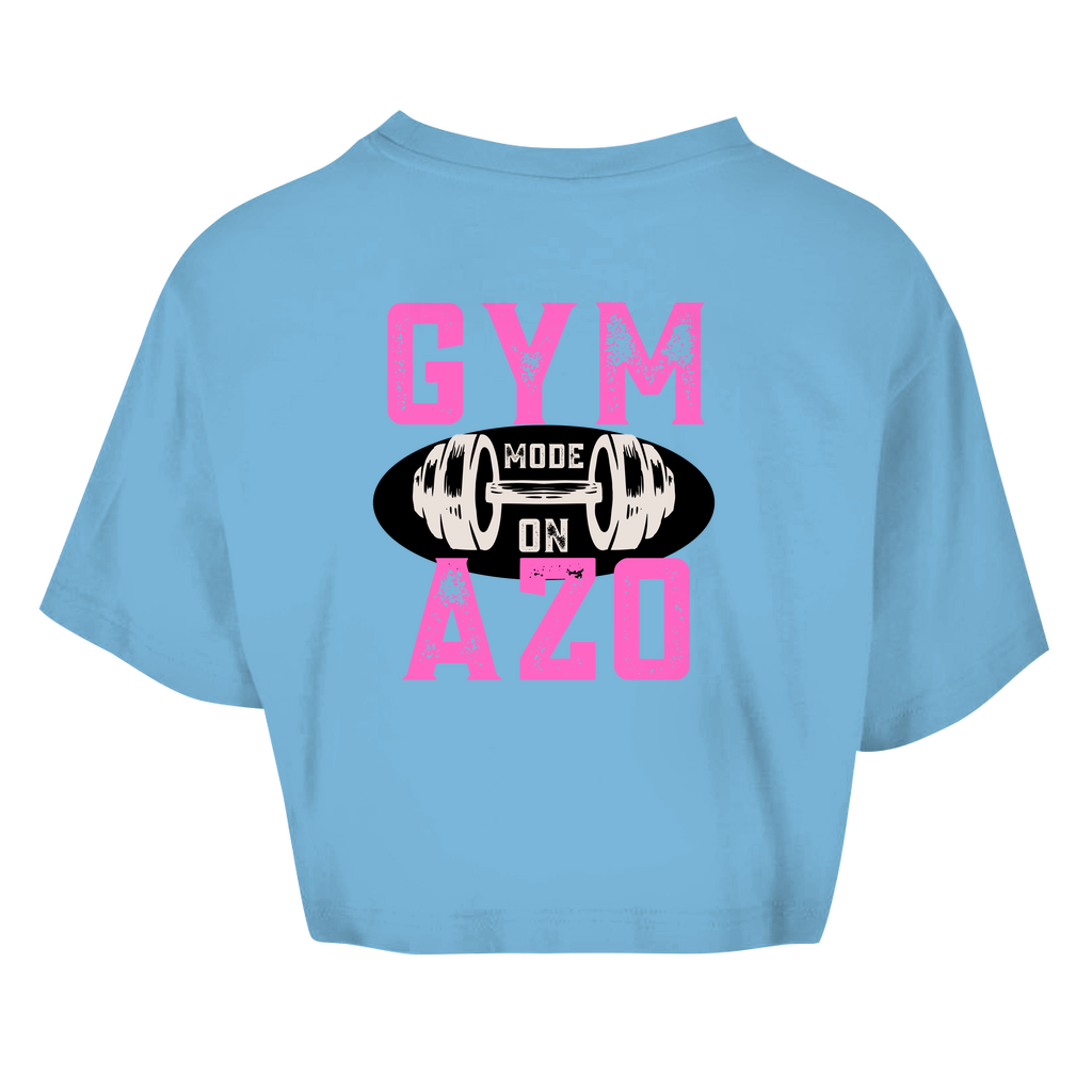 Damen Oversize Crop Top GYMAZO