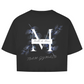 Damen Oversize Crop Top M2