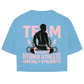 GYMAZO Hybrid Athlete Team Damen Oversize Crop Top