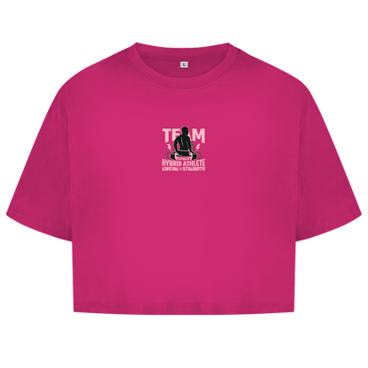 GYMAZO Hybrid Athlete Team Damen Oversize Crop Top