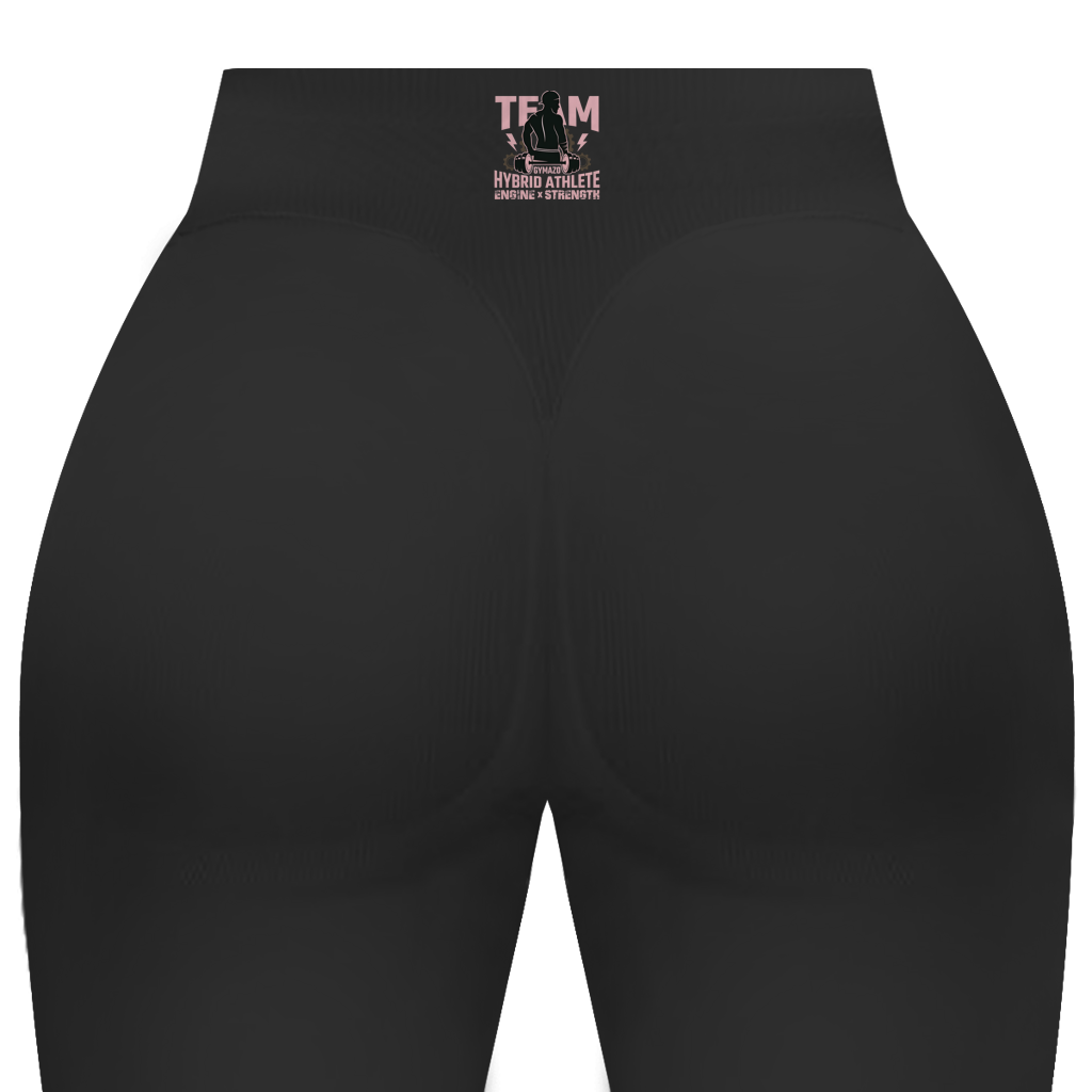 GYMAZO Hybrid Athlete Team Scrunch Leggings