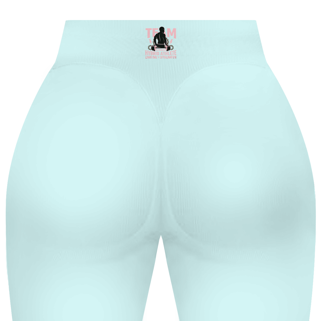 GYMAZO Hybrid Athlete Team Scrunch Leggings