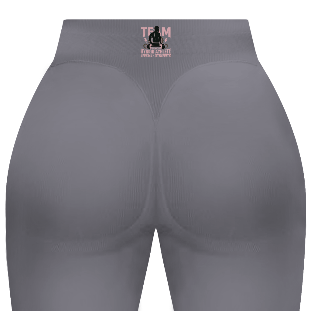 GYMAZO Hybrid Athlete Team Scrunch Leggings