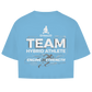 GYMAZO Hybrid Athlete Team Damen Oversize Crop Top