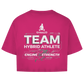 GYMAZO Hybrid Athlete Team Damen Oversize Crop Top