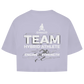 GYMAZO Hybrid Athlete Team Damen Oversize Crop Top