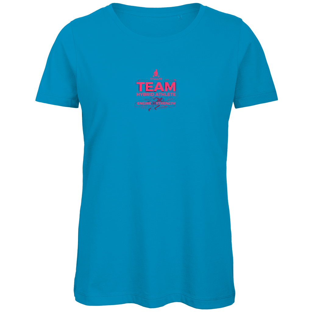 GYMAZO Hybrid Athlete Team Damen Premium Bio T-Shirt