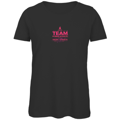 GYMAZO Hybrid Athlete Team Damen Premium Bio T-Shirt