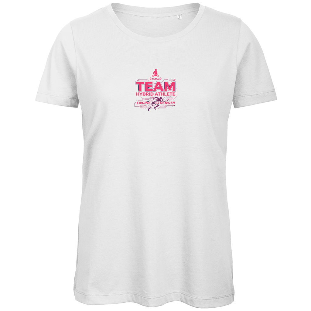GYMAZO Hybrid Athlete Team Damen Premium Bio T-Shirt