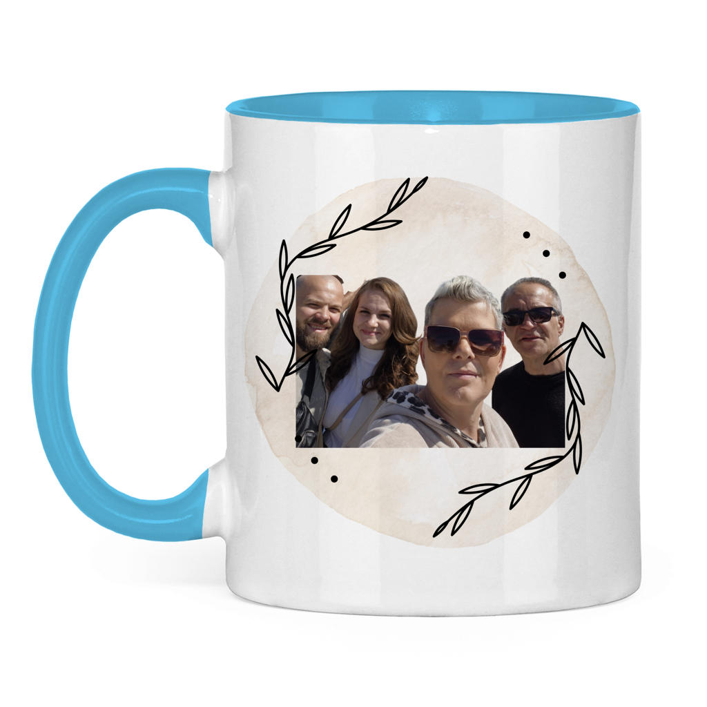 Tasse zweifarbig fa