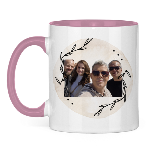 Tasse zweifarbig fa