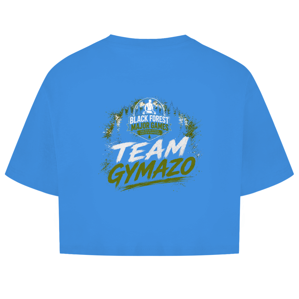 GYMAZO Damen Oversize Crop Top TEAM BFMG