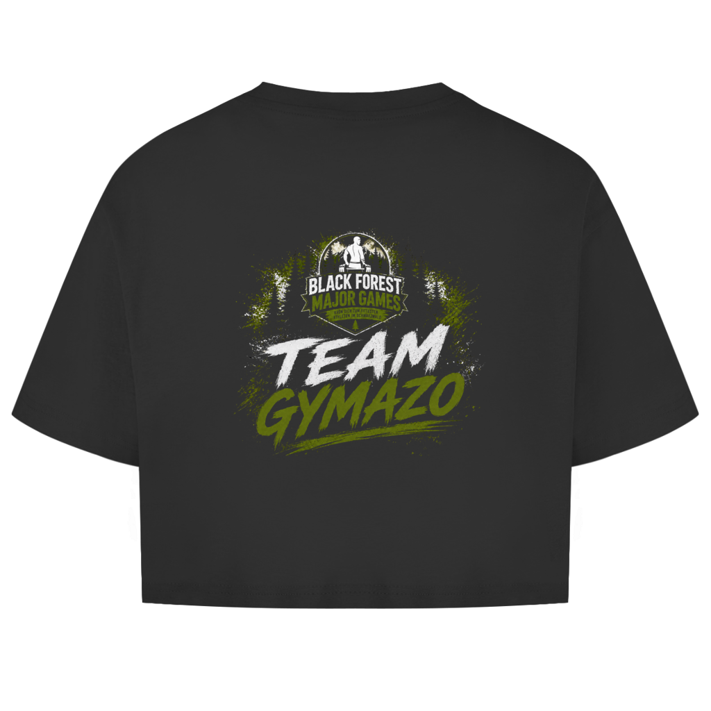 GYMAZO Damen Oversize Crop Top TEAM BFMG