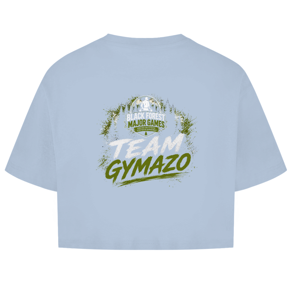 GYMAZO Damen Oversize Crop Top TEAM BFMG