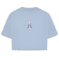 GYMAZO Damen Oversize Crop Top Don´t Quit