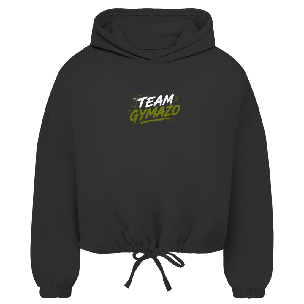 GYMAZO Cropped Oversize Hoodie TEAM BFM