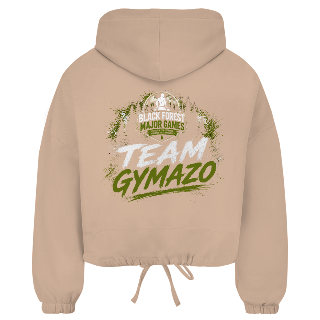 GYMAZO Cropped Oversize Hoodie TEAM BFM