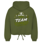 GYMAZO Cropped Oversize Hoodie TEAM BFM