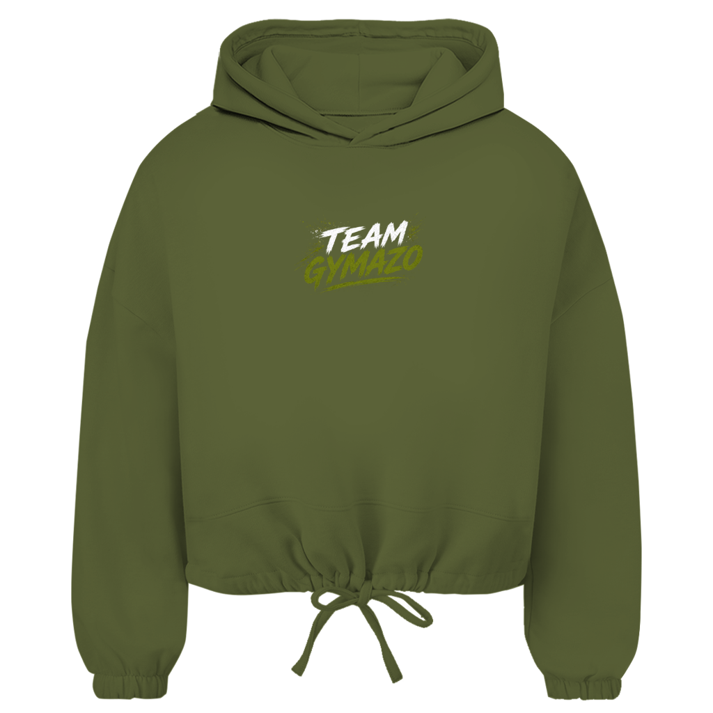 GYMAZO Cropped Oversize Hoodie TEAM BFM