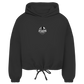 GYMAZO Cropped Oversize Hoodie Hybrid Crew