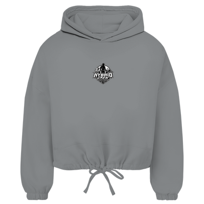 GYMAZO Cropped Oversize Hoodie Hybrid Crew