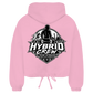 GYMAZO Cropped Oversize Hoodie Hybrid Crew