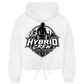 GYMAZO Cropped Oversize Hoodie Hybrid Crew