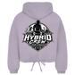 GYMAZO Cropped Oversize Hoodie Hybrid Crew