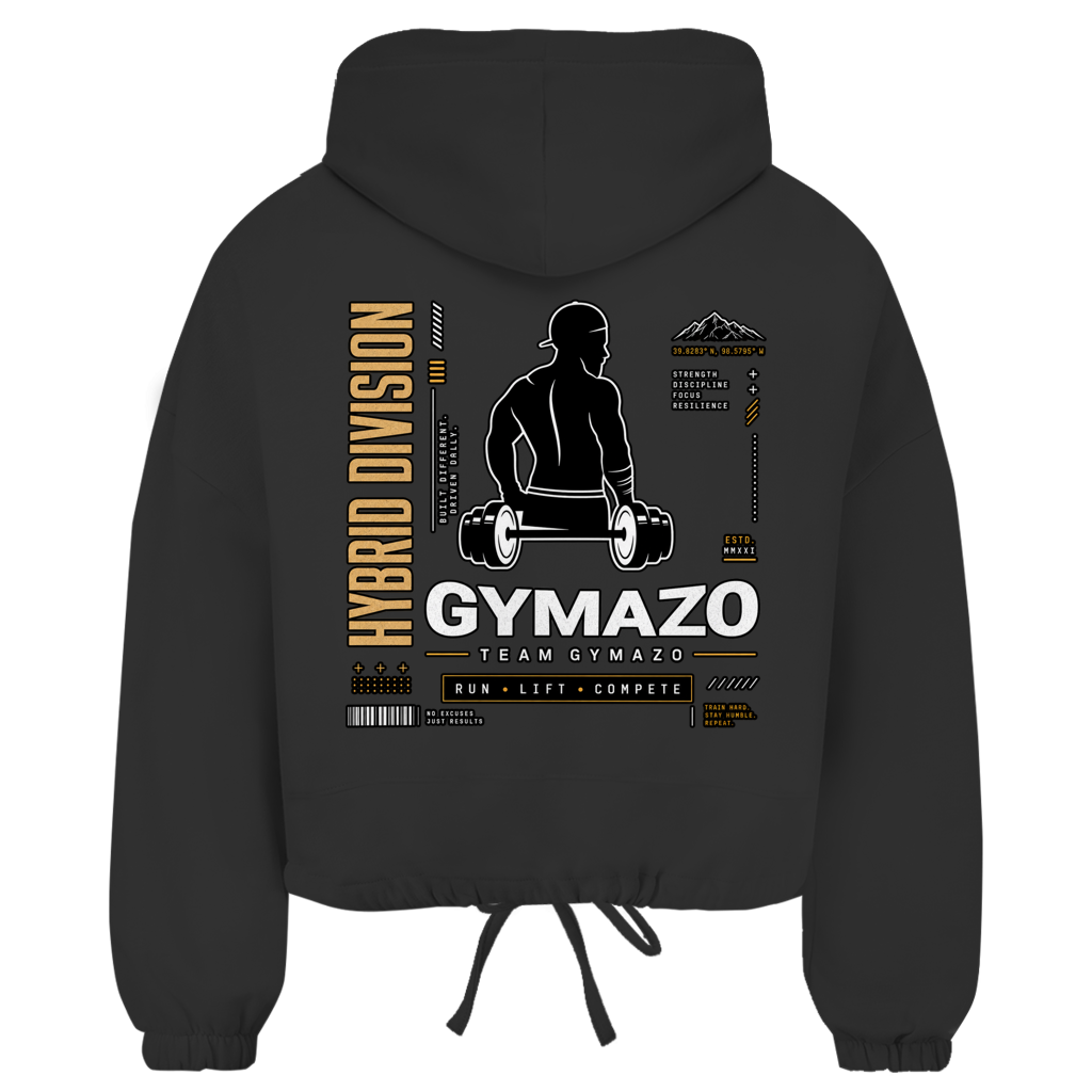 GYMAZO Cropped Oversize Hoodie BTY