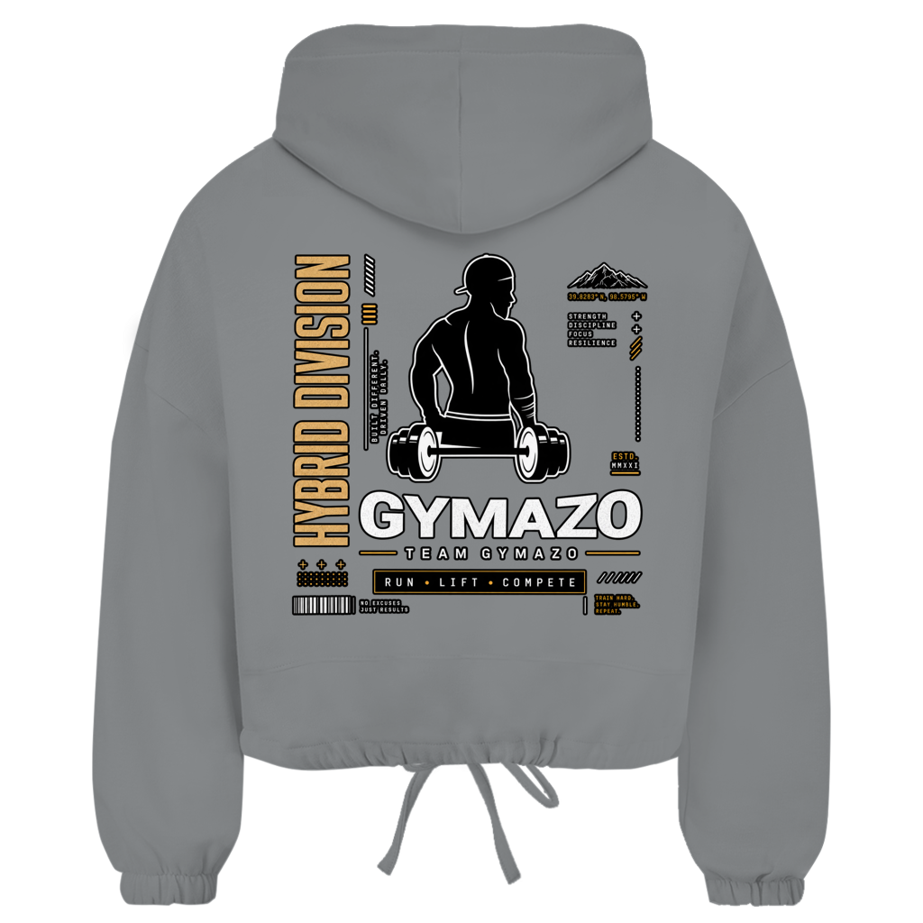 GYMAZO Cropped Oversize Hoodie BTY