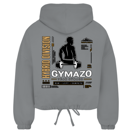GYMAZO Cropped Oversize Hoodie BTY