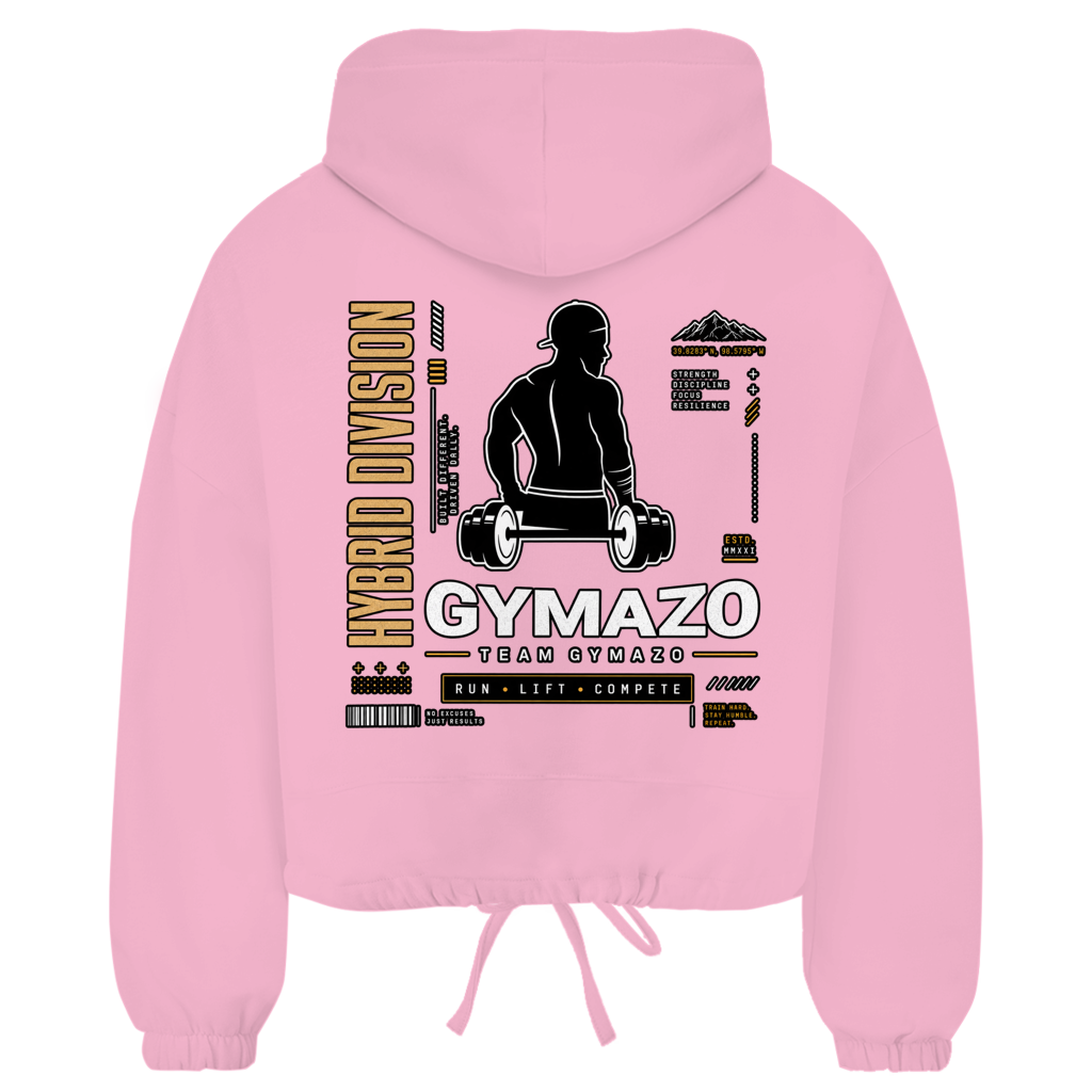 GYMAZO Cropped Oversize Hoodie BTY