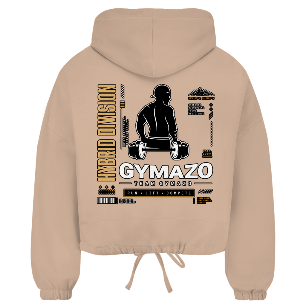 GYMAZO Cropped Oversize Hoodie BTY