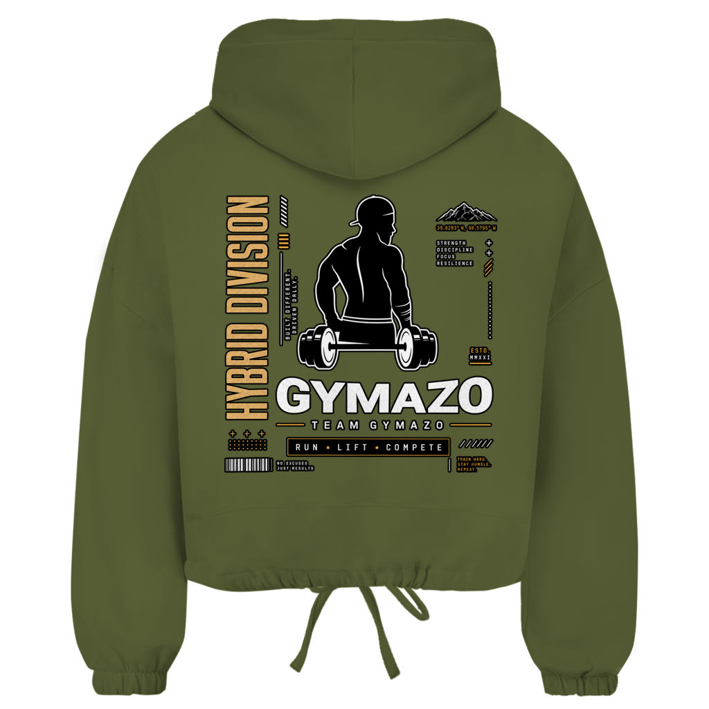 GYMAZO Cropped Oversize Hoodie BTY