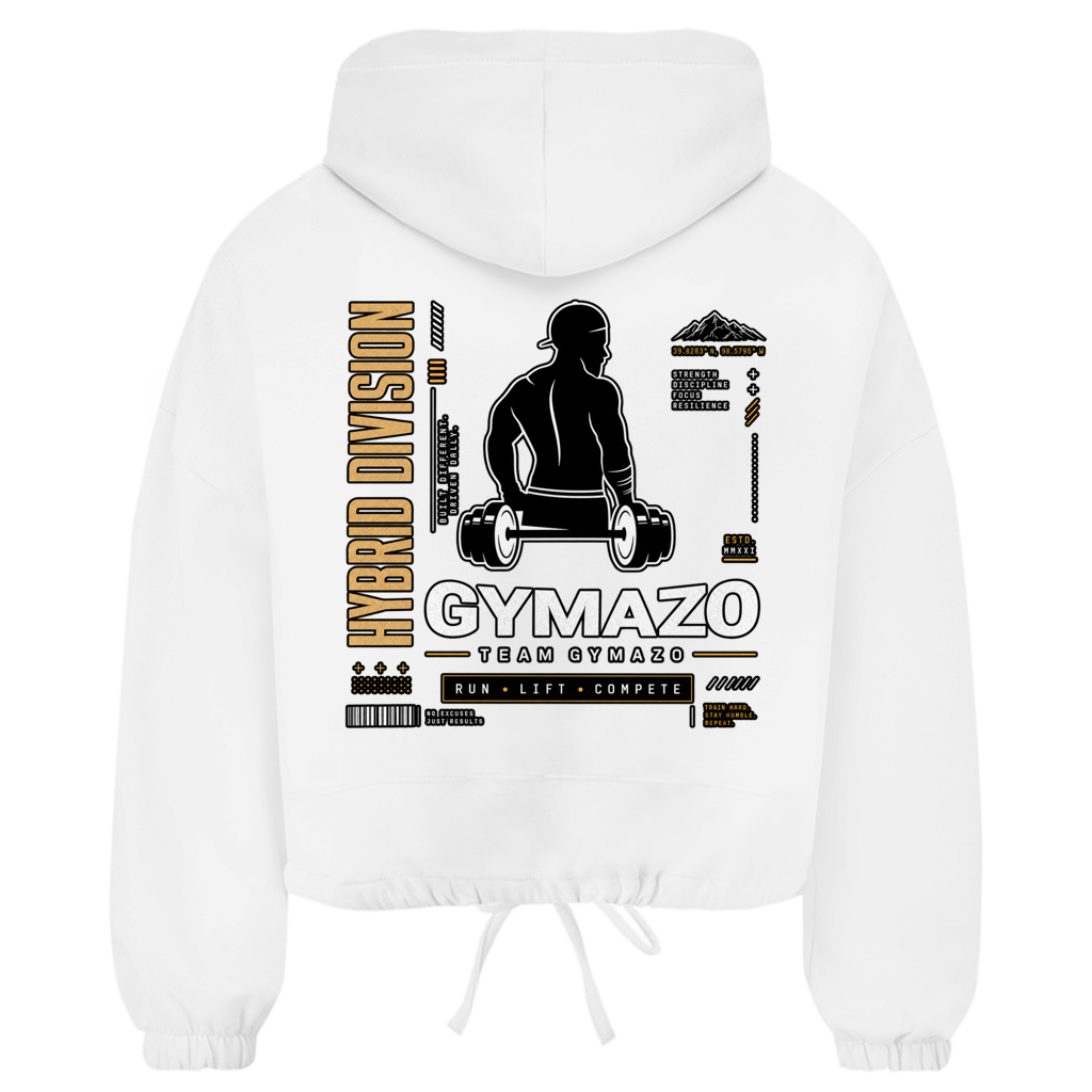 GYMAZO Cropped Oversize Hoodie BTY