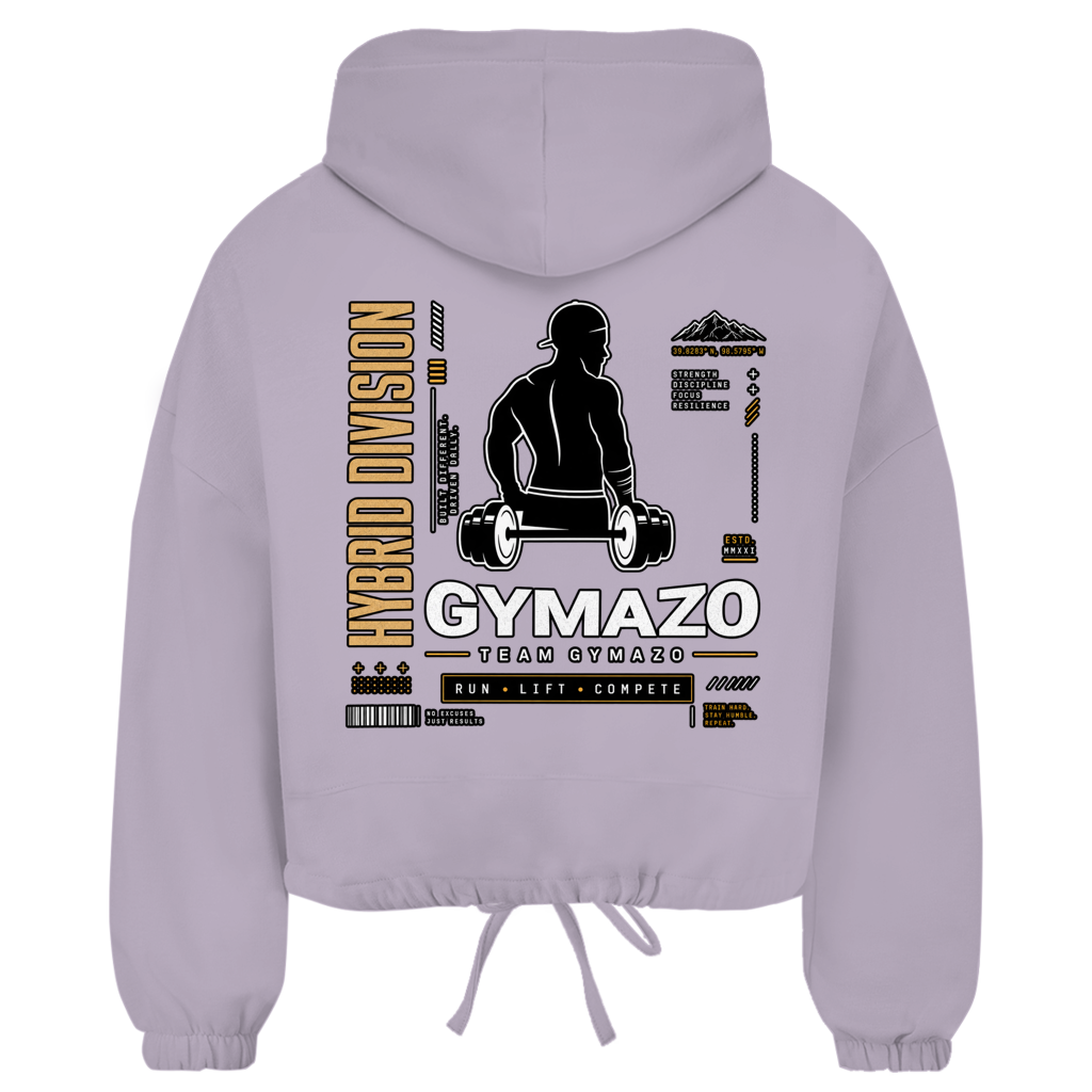 GYMAZO Cropped Oversize Hoodie BTY