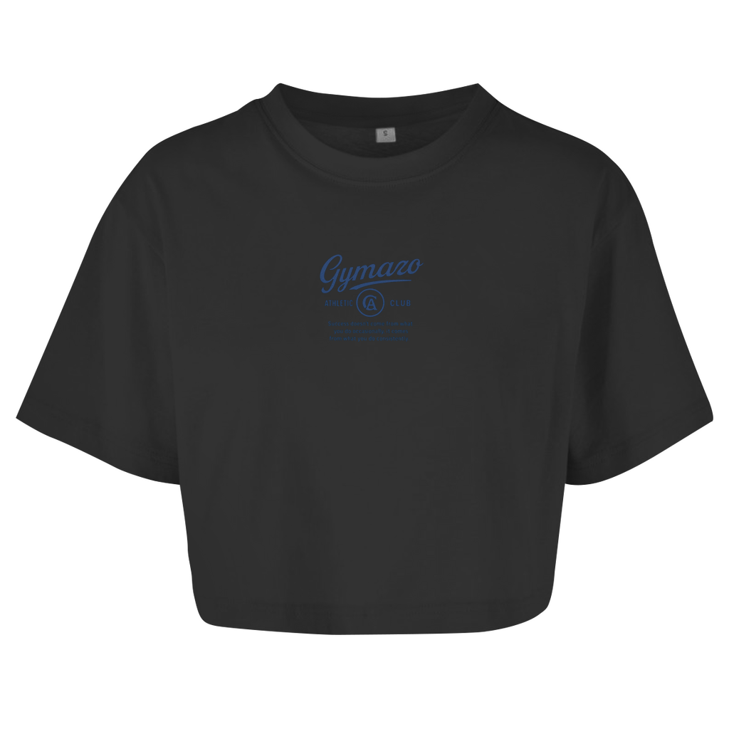 Damen Oversize Crop Top GYMAZO