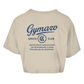Damen Oversize Crop Top GYMAZO