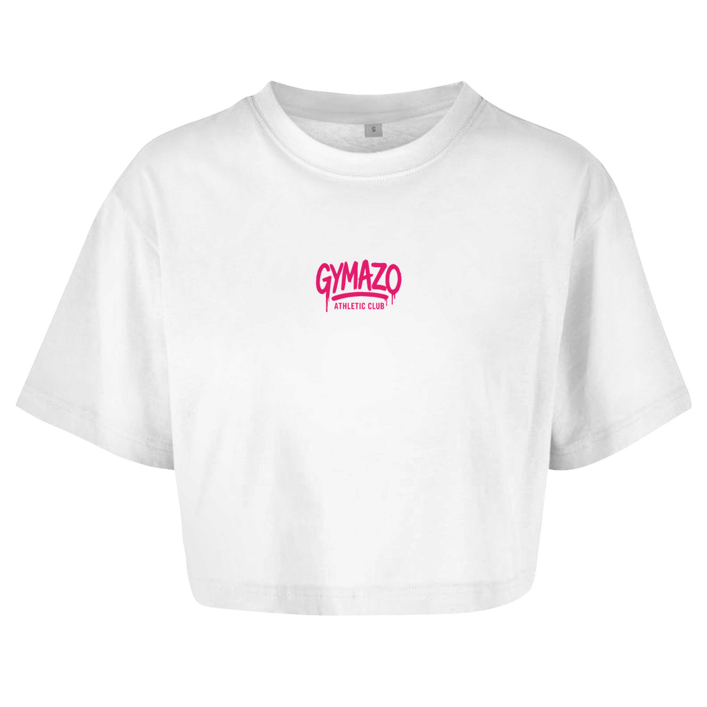 Damen Oversize Crop Top gymazo