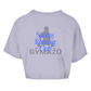 Damen Oversize Crop Top Sunday Running Club