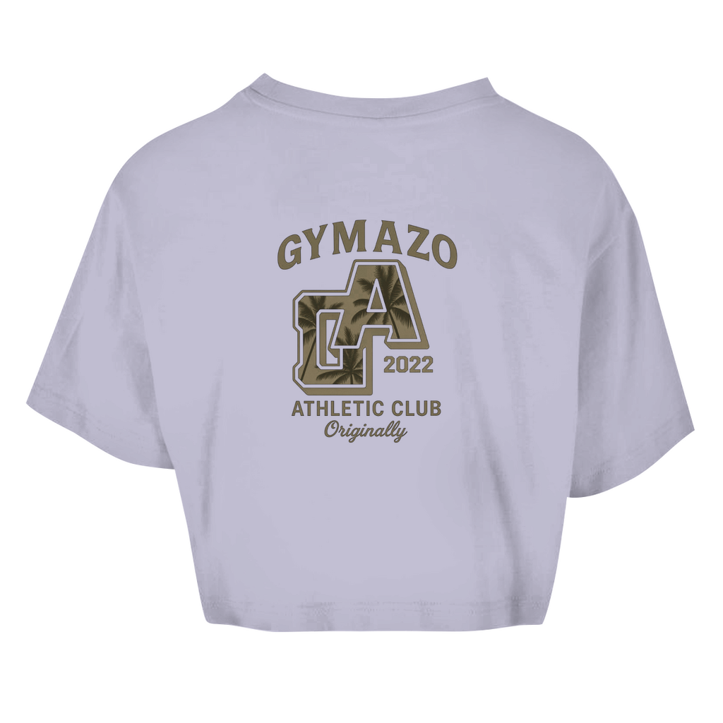 Damen Oversize Crop Top GYMAZO