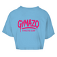 Damen Oversize Crop Top gymazo