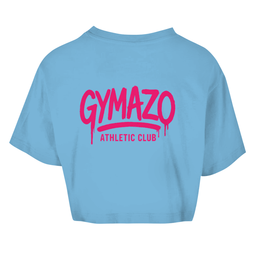 Damen Oversize Crop Top gymazo