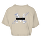 Damen Oversize Crop Top M