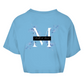 Damen Oversize Crop Top M