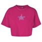 Damen Oversize Crop Top club
