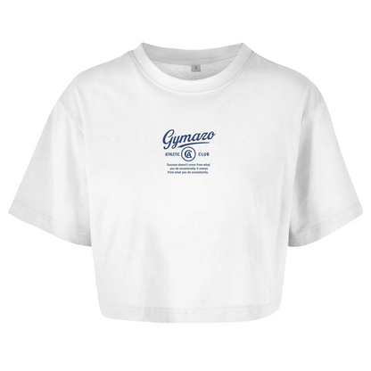 Damen Oversize Crop Top GYMAZO